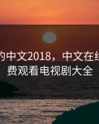 最好看的中文2018，中文在线字幕免费观看电视剧大全