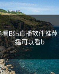 晚上偷偷看B站直播软件推荐，哪个直播可以看b