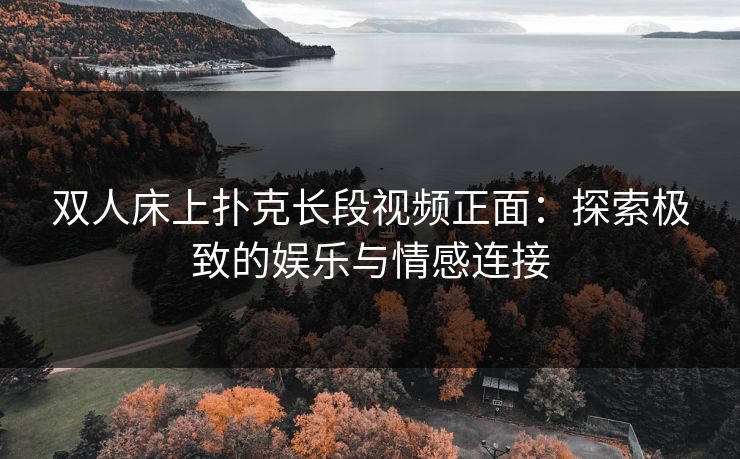 双人床上扑克长段视频正面：探索极致的娱乐与情感连接